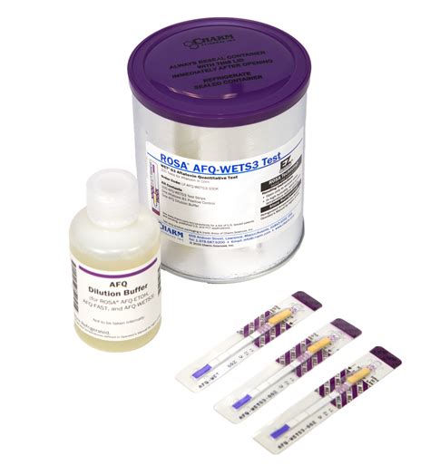 can you use bottled water for charm science aflatoxin test|Test Kit Instruction.